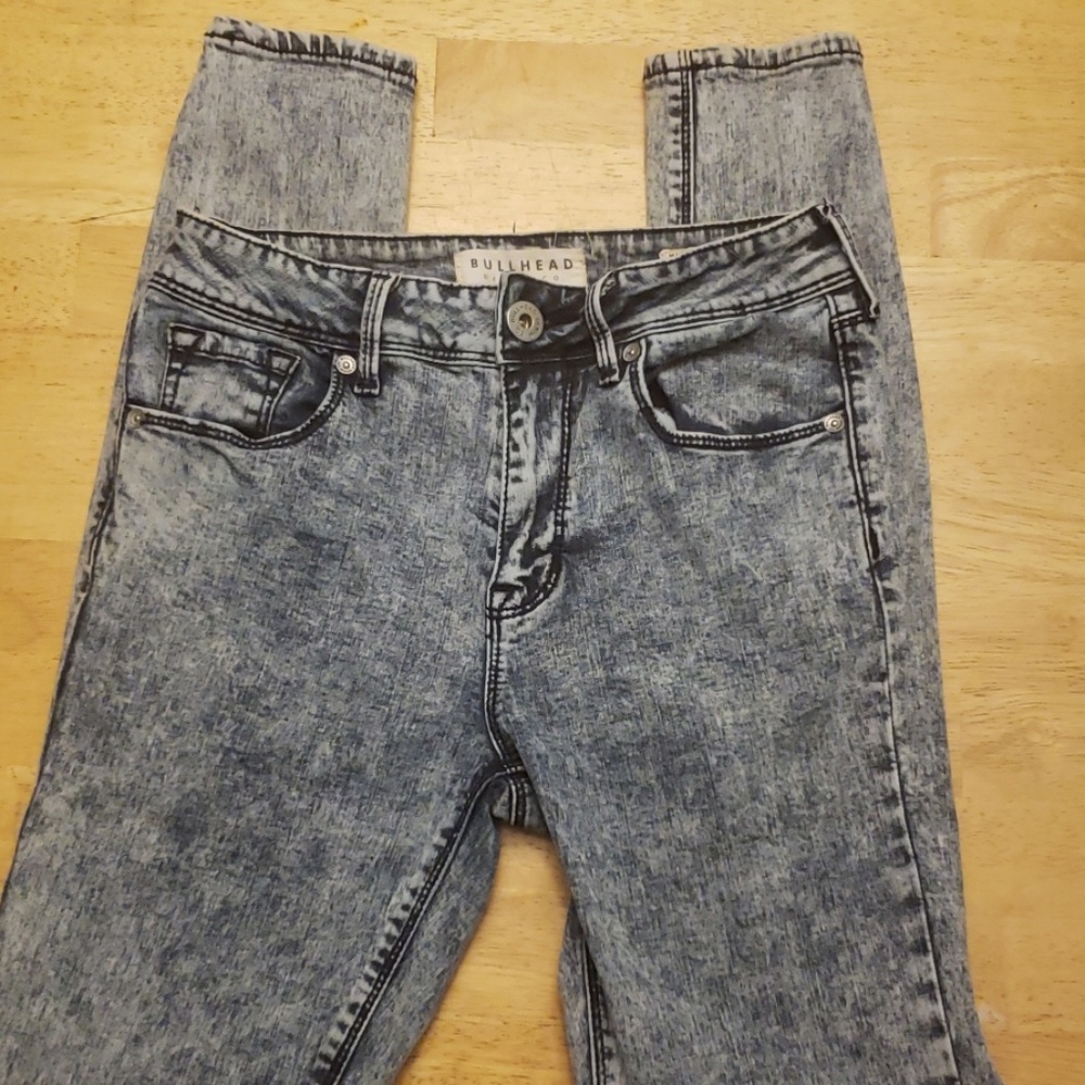 Bullhead acid wash jeans EUC